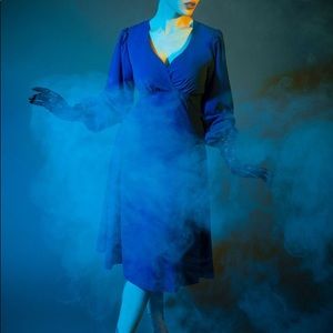 Unique Vintage X Michelle Pitt Royal Blue Dress